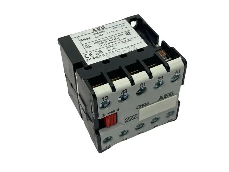 Used AEG CONTROL RELAY 16A 120V COIL Relays & Switches | Maverick Industrial Sales #1098734