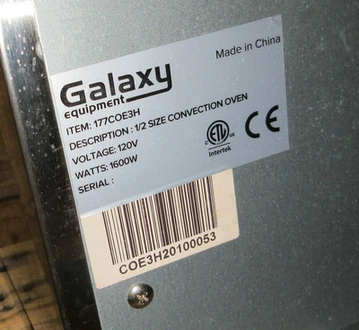 USED GALAXY 177COE3H