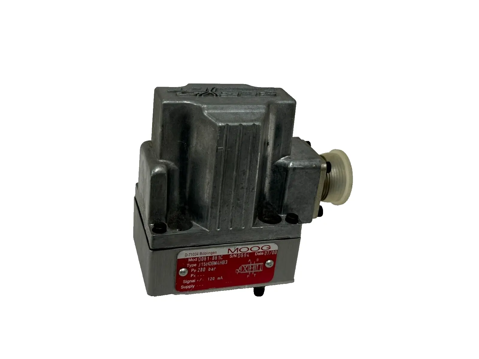 D061-861C SERVO VALVE J15HOBM4HB3