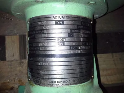 Fisher control valve type ED, size 1.5"-125, Remanufactured