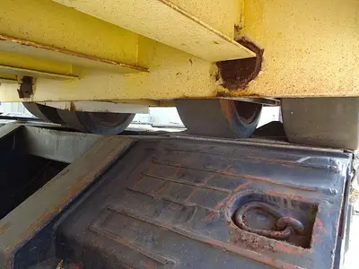 30 Ton 5th Wheel Industrial Yard Hard Tire Transport Trailer/Cart 31' Deck