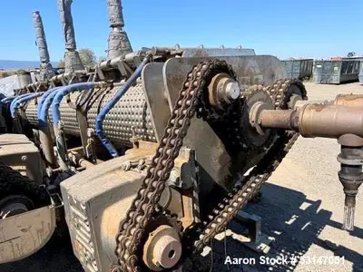 Used Anderson Dahlen Stainless Steel Dual Screw Holoflite Dryer – 24” x 20’ ASME Rated