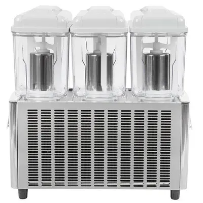 Triple 3 Gallon Bowl Refrigerated Beverage Dispenser