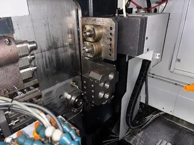 TSUGAMI S206 CNC SWISS LATHE WITH EDGE MAGAZINE BARFEED