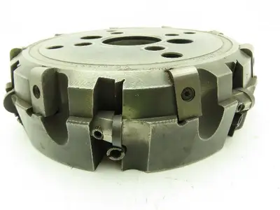 VR/Wesson MAC-11270 Fansteel Indexable Face Mill 10" Cutter 2.5" Arbor