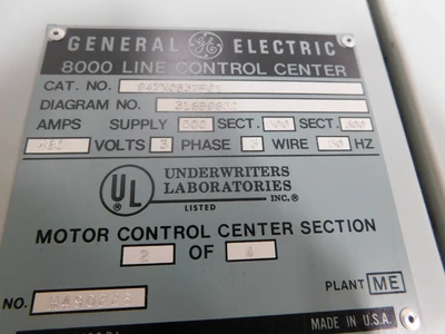 Used GE 947X0537F01 Starters Ohio US | Equipment Recovery Corp. #1330725