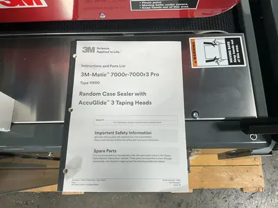New | in-Stock 2021 3M 7000R3PRO Miscellaneous Packaging Equipment Ohio US | HGR 24 #1482304
