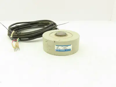 Kyowa LCK-A-200KN Thin Compression Load Cell 200 Kilo-Newtons 1-10V With Cable