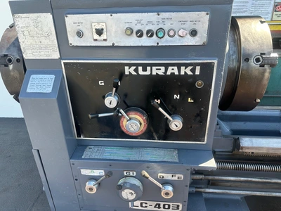 1982 KURAKI LC-403 LATHES, OIL FIELD & HOLLOW SPINDLE | Wheeler Machinery Sales (5)