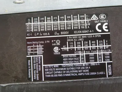 Used EATON M1000 XTCEC10N Starters Texas US | Aucto #1308596