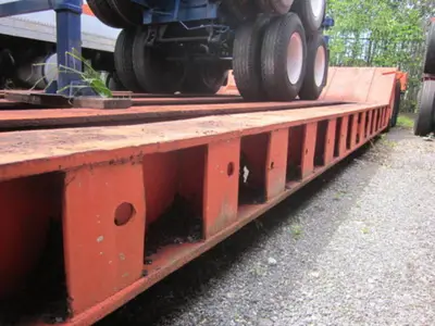 New | in-Stock FONTAINE 150 TON LOWBOY TRAILER Lowboy Trailers Florida US | USA Transequipment #1542556