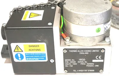 NEW THERMO ALLEN HK50 HOT INK CODER SYSTEM