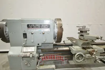 LeBlond 32” x 144” Regal 24” Hollow Spindle Lathe with 3” Raise Head