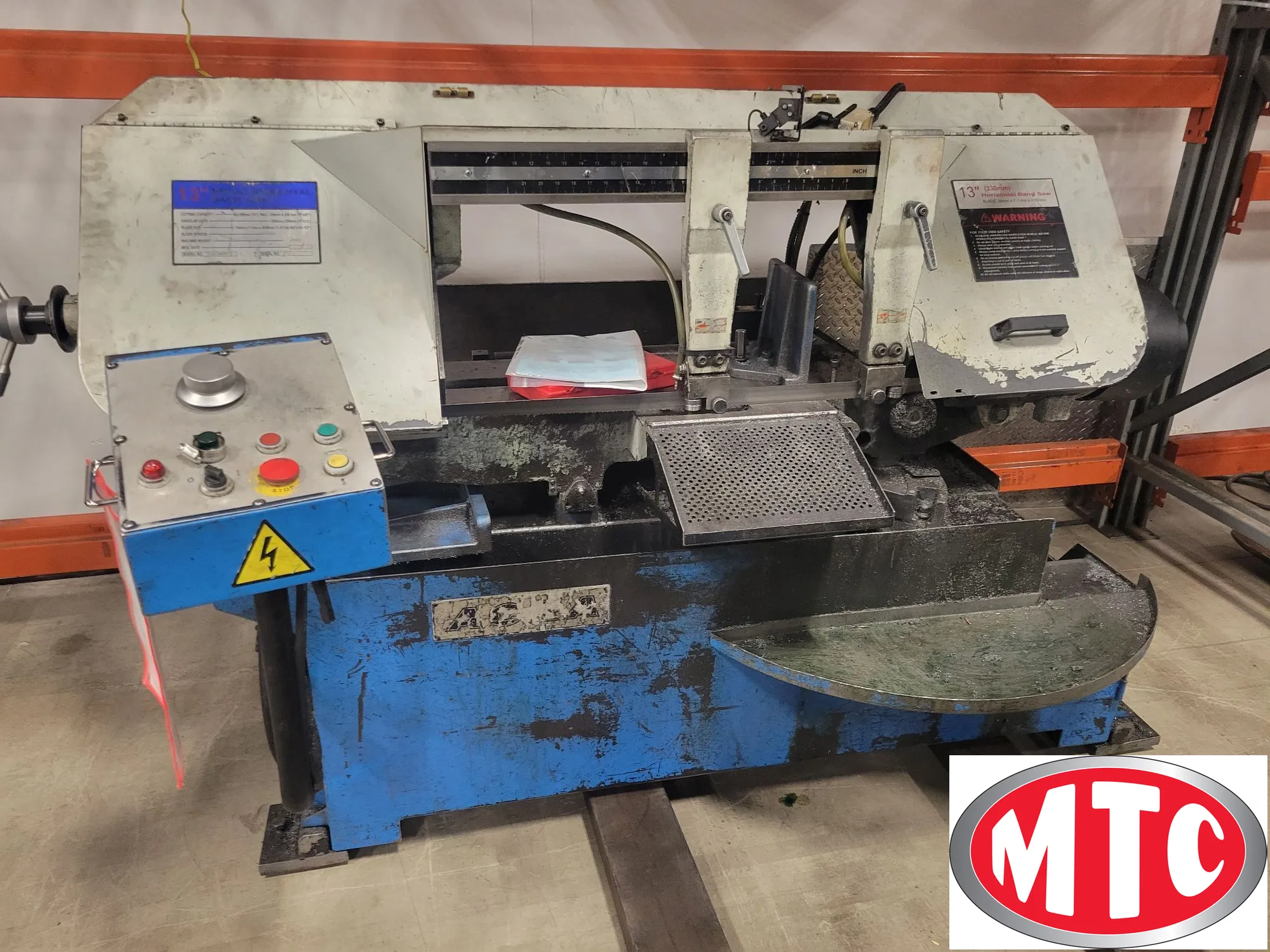Used 2021 ACRA BS 330 SSA | Horizontal Band Saws (Semi-Automatic)