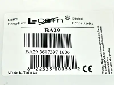 New | in-Stock L-Com BA29 Connector Accessories Michigan US | Maverick Industrial Sales #1392853