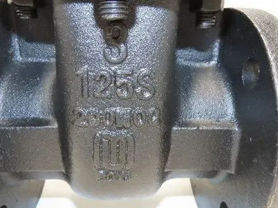 Milwaukee Valve 2882-M 3" Gate Valve 200psi WOG Non-Rising Stem 8" Wheel