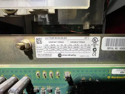 Allen-Bradley 1336 AC Drive 1336F-B100-AN-EN 100 HP 460V USED VFD SER A