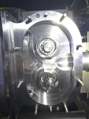 Used 400 Gallon Jacketed Tank (Reactor), With Waukesha Pump & Load Cells, 316 Stainless Steel