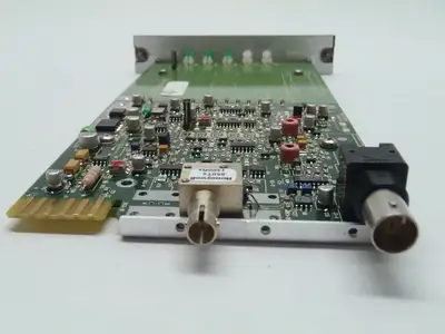 USED FIBER OPTIONS RACK MOUNT VIDEO CARD