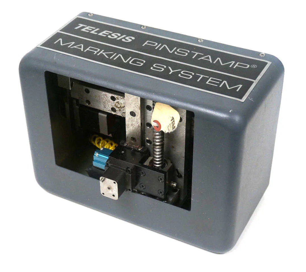 TELESIS TMP7000 PINSTAMP MARKING SYSTEM REPAIRED