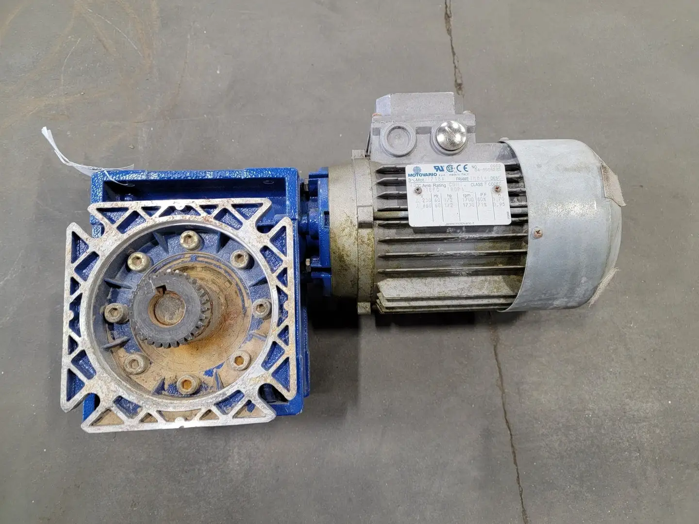 USED MOTOVARIO NMRV 063