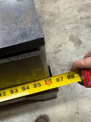 GRANITE PLATE 4'x8'x10" Inspection & Test Equipment | Global Machine Brokers, LLC (8)