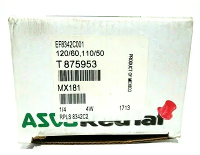 NEW ASCO EF8342C001 SOLENOID VALVE