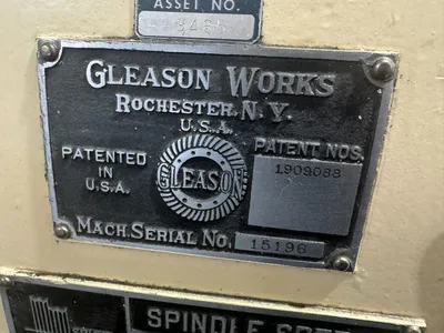 GLEASON 13 GEAR TESTERS | Piselli Enterprises (4)