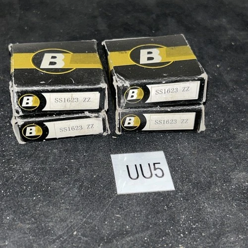 (4) Tritan Ss1623 Zz  Radial Ball Bearing,Ss,0.625In Bore Dia Fast Shipping!