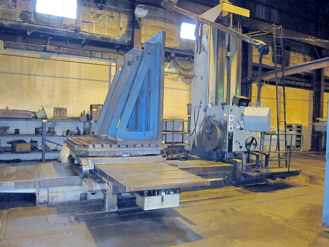 Used 1980 UNION BFT 130/6 Horizontal Table Type Boring Mills Pennsylvania US | Hadanich Machine #1439214