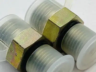 6 F5OLO-S | Parker  Seal-Lok O-Ring Face Seal Tube Fitting 3/8" x 1/2-20" LOT OF 2 - New Other