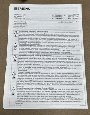 NEW Siemens 6EP1333-2AA01