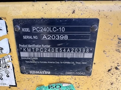 Used 2014 KOMATSU PC240 LC-10 Crawler Excavators North Carolina US | Southeastern Equipment Corp #1467707