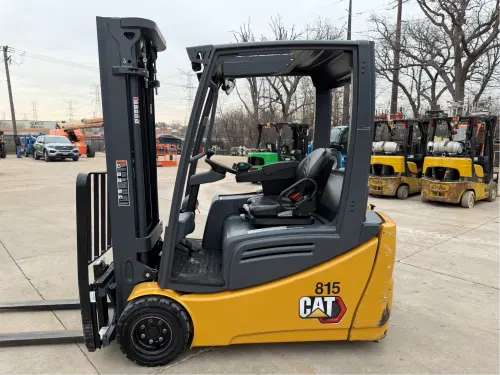 Used 2024 CATERPILLAR 2ET4000 3-Wheel Sit down Electric Counterbalance Forklifts Pennsylvania US | National Lift Equipment #1382345