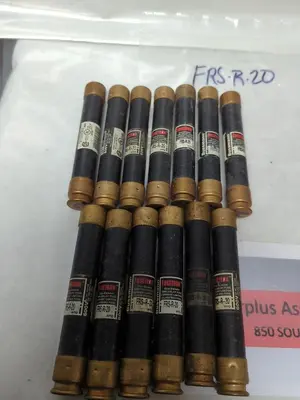 Used FUSETRON FRS-R-20 Miscellaneous Equipment (Electrical & Power) Ohio US | Surplus Asset Holdings #1309752