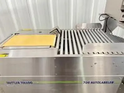 USED METRO TOLEDO SOLO MAX WRAPPER 647  & LABELER 706