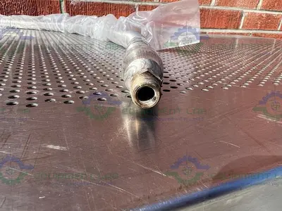 Stainless Steel  Flexible Hose 72" w/ 1" Female  to 1/2" Male Threaded Fitting