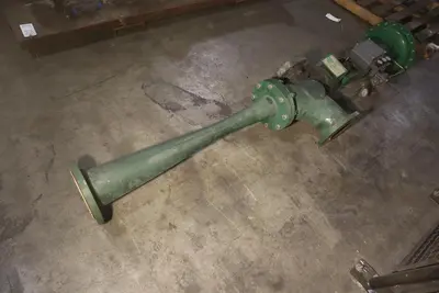 Fisher Control Valve Fulton Boiler Steam Valve With Pneumatic Actuator