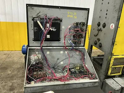 20 TON IOWA PRECISION MODEL #HP20T HUYDRAULIC CUTOFF PRESS with DIE ACCELERATOR AND BECK CONTROLS: YOBRO #25049