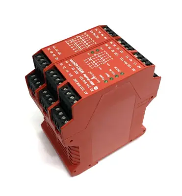 USED ALLEN-BRADLEY SER. A GUARDMASTER MSR142RTP SAFETY RELAY, AUTO-RESET