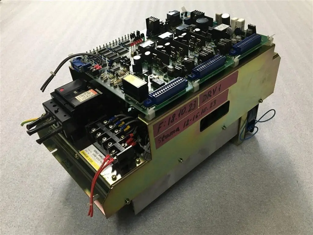 USED FANUC A06B-6058-H007 SERVO AMPLIFIER