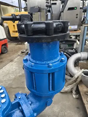 1550 GPM @ 135' PACO / Grundfos, 8" centrifugal water pump, w/ valves and traps