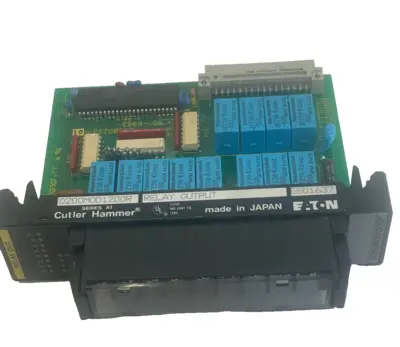 NEW CUTLER HAMMER D200MOD1200R OUTPUT MODULE RELAY 24VDC