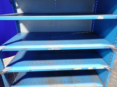 6 @ 23.75" X 47.25" Metal Shelving