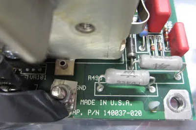 INTECOLOR 140037-020 MONITOR BOARD 140037-020