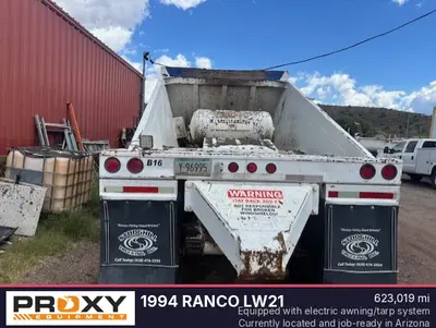 Used 1994 RANCO LW21 Dump Trailers Arizona US | Proxy Equipment #1388596