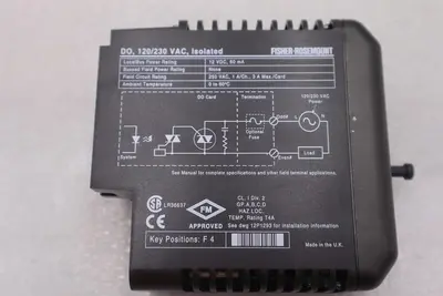 NEW OPEN BOX DELTAV KJ3001X1-BH1 120/230VAC NSNP STOCK 3276