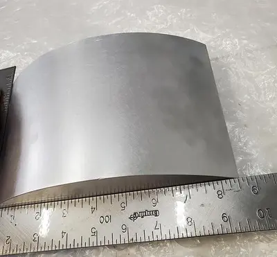APPLIED MATERIALS ALUMINUM FILLER BLOCK BASE 20-00-07285-001/2