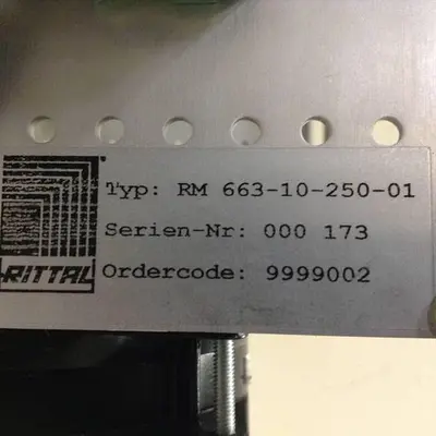 USED RITTAL RM 663-10-250-01