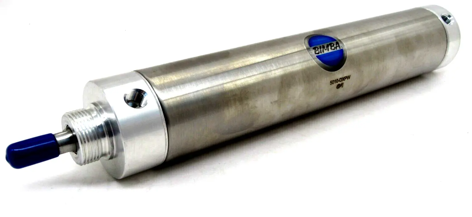 NEW BIMBA 5010-DXPW PNEUMATIC CYLINDER 5010DXPW